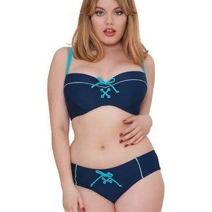 Set Sail Bikini, 32G top and M bottoms